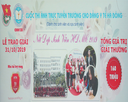 Lễ trao giải cuộc thi ảnh trực tuyến “Nét đẹp sinh viên HDMC” 2019