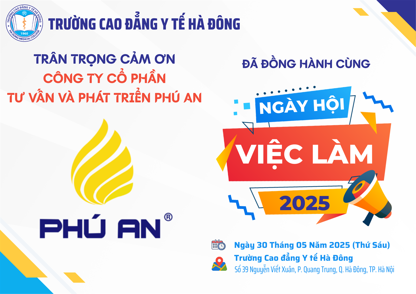 HDMC Job Fair 2025 - CÔNG TY CỔ PHẦN TƯ VẤN VÀ PHÁT TRIỂN PHÚ AN