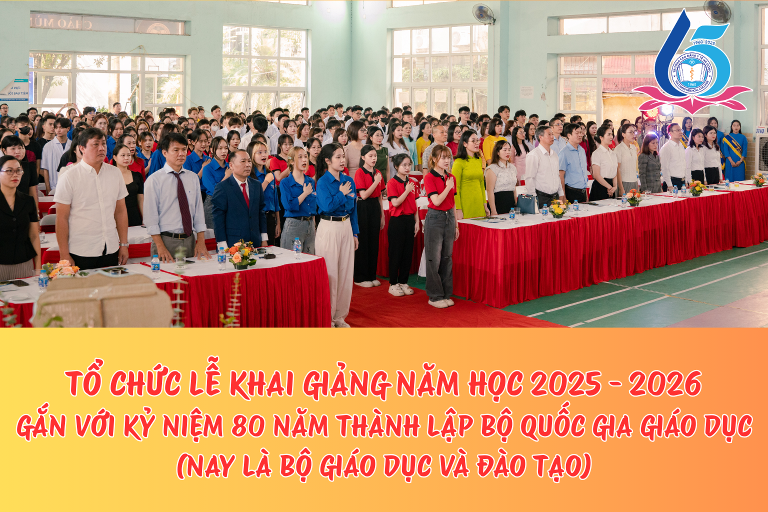Khai giảng năm học 2025 – 2026: Hòa chung khí thế kỷ niệm 80 năm thành lập Bộ Giáo dục và Đào tạo