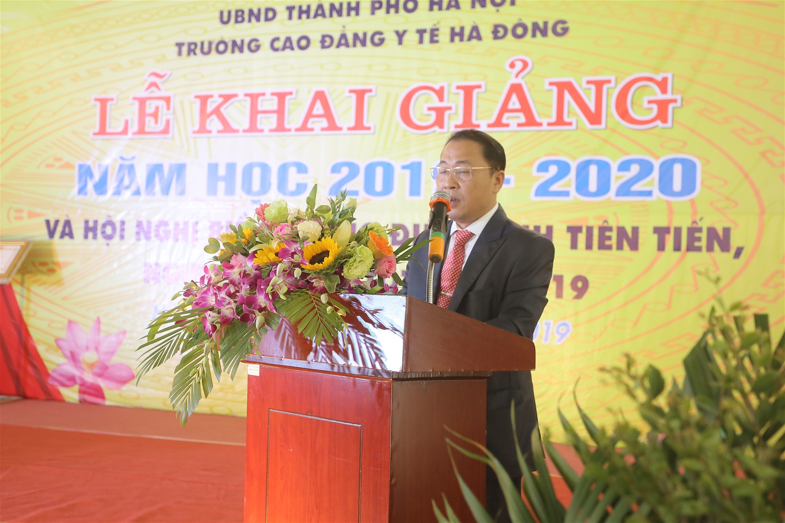 Trường Cao đẳng Y tế Hà Đông tổ chức Lễ khai giảng năm học mới 2019 – 2020 