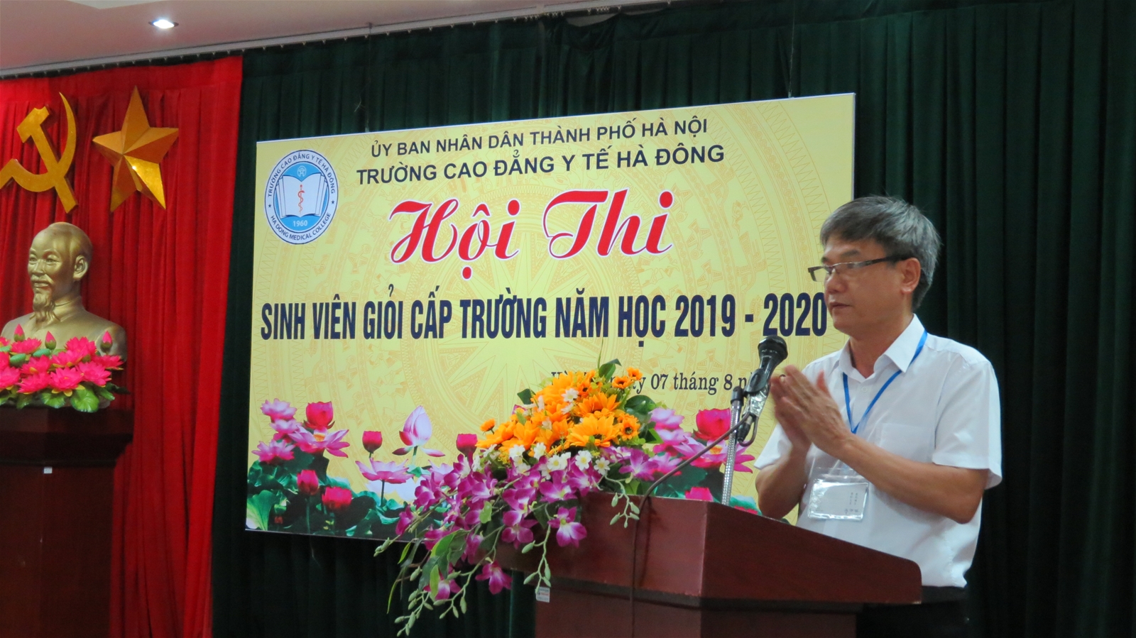 Trường Cao đẳng y tế Hà Đông tổ chức hội thi sinh viên giỏi năm học 2019-2020