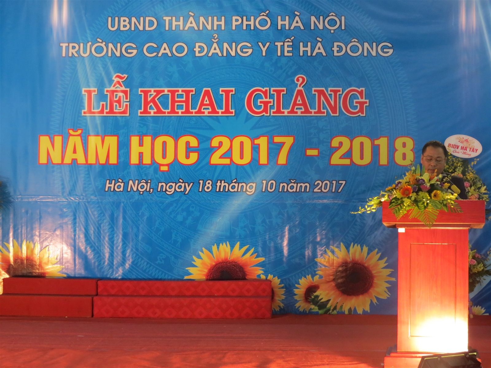 Trường Cao đẳng Y tế Hà Đông khai giảng năm học mới 2017-2018  