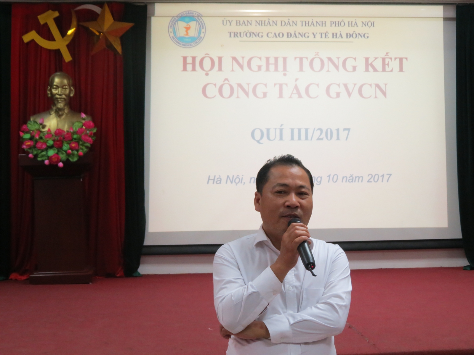 Giao ban tổng kết công tác giáo viên chủ nhiệm quý III năm 2017