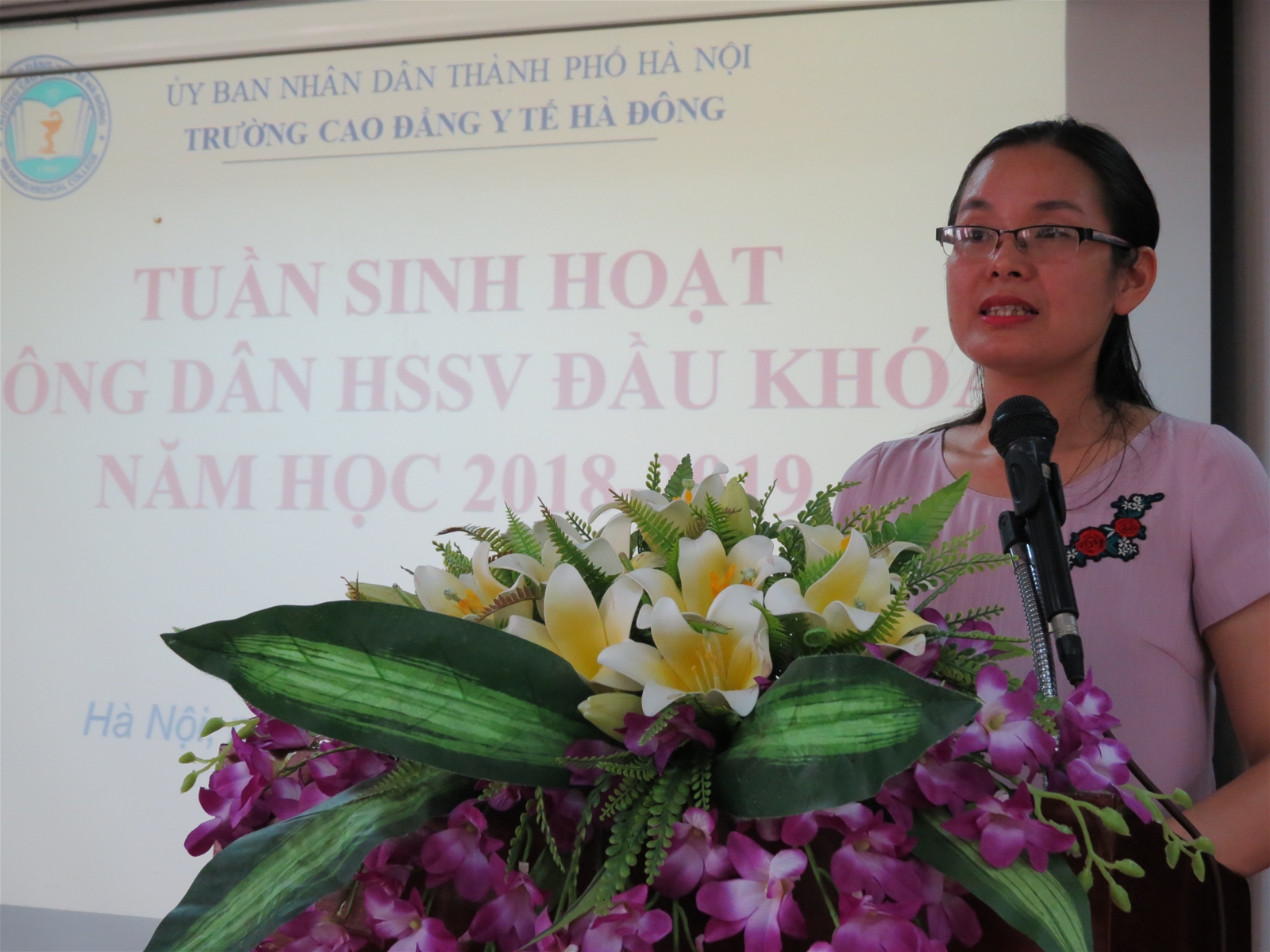 Tuần sinh hoạt Công dân- Học sinh sinh viên đầu khóa năm học 2018 - 2019