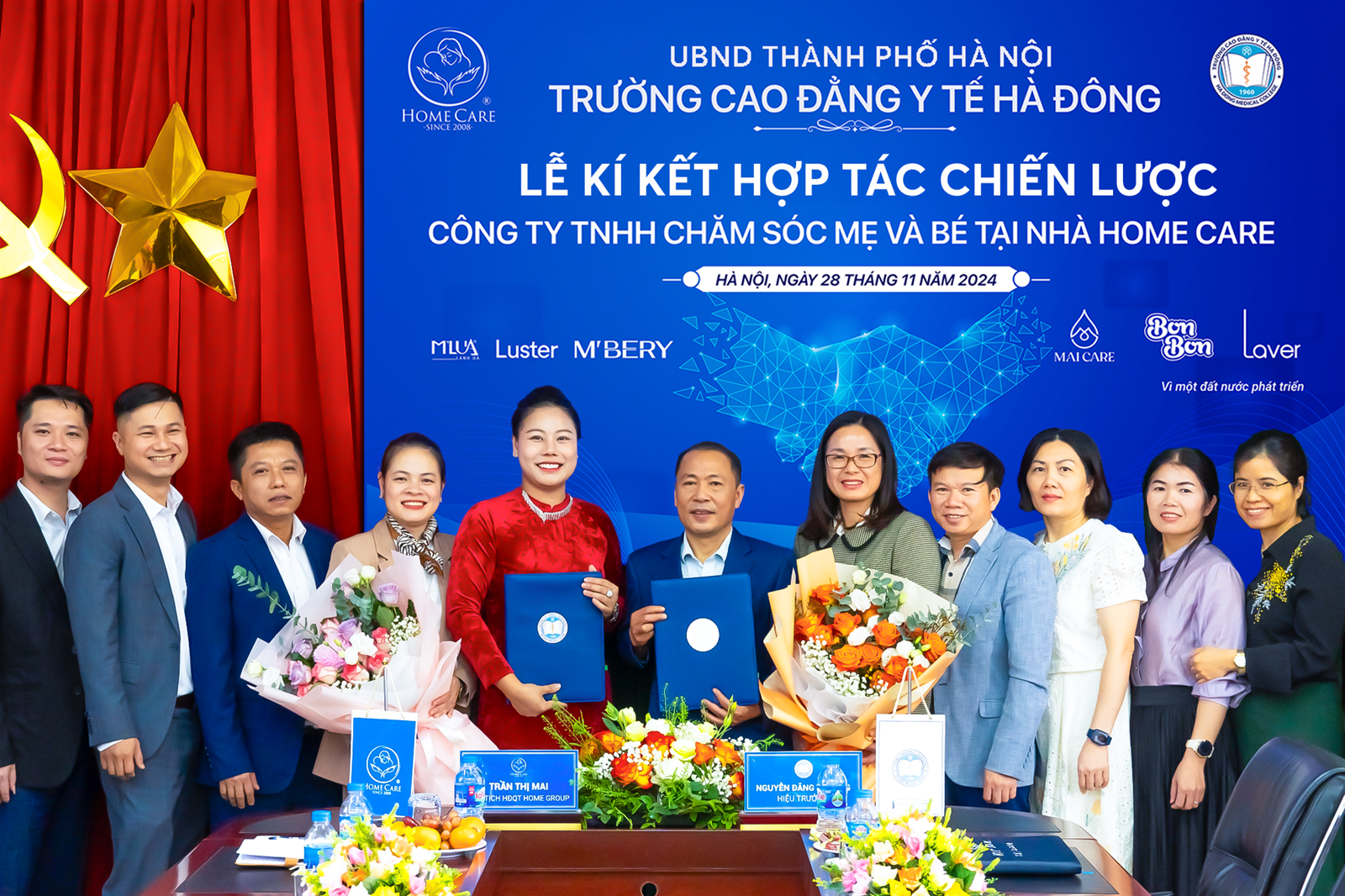 Trường Cao đẳng Y tế Hà Đông ký kết hợp tác với Công ty TNHH Chăm Sóc Mẹ và Bé Tại Nhà Home Care