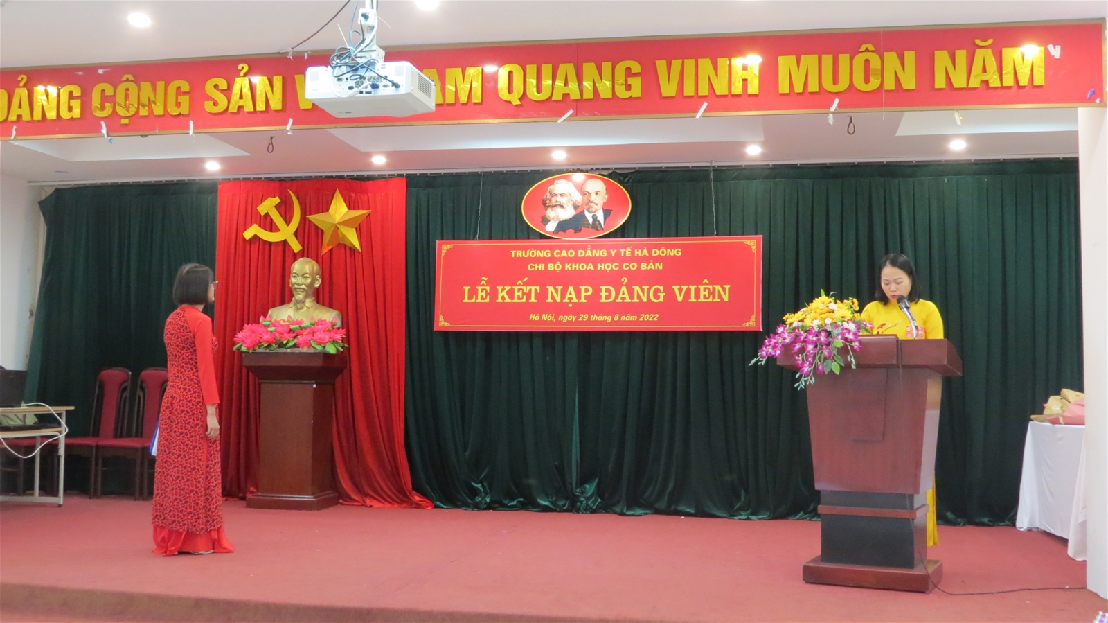 Lễ kết nạp Đảng viên mới năm 2022