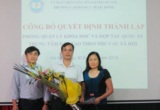 Trường Cao đẳng Y tế Hà Đông thành lập phòng Quản lý Khoa học & hợp tác Quốc tế và Trung tâm đào tạo theo nhu cầu Xã hội