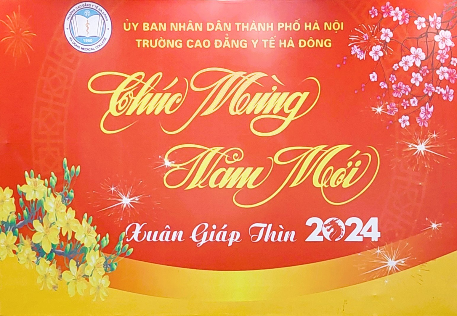 Trường Cao đẳng Y tế Hà Đông Gặp mặt đầu xuân Giáp Thìn 2024