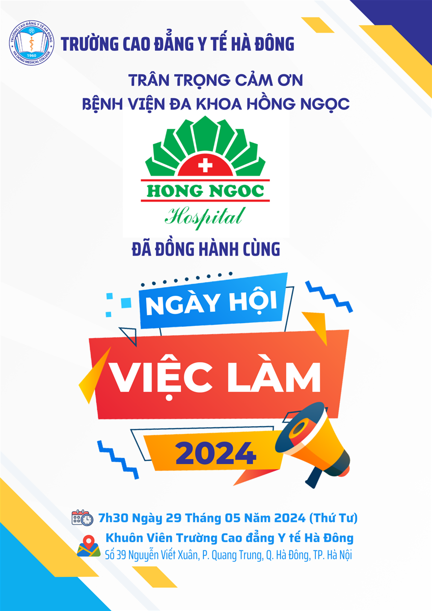 Giới thiệu doanh nghiệp tham gia Ngày Hội Việc Làm 2024 - BỆNH VIỆN ĐA KHOA HỒNG NGỌC