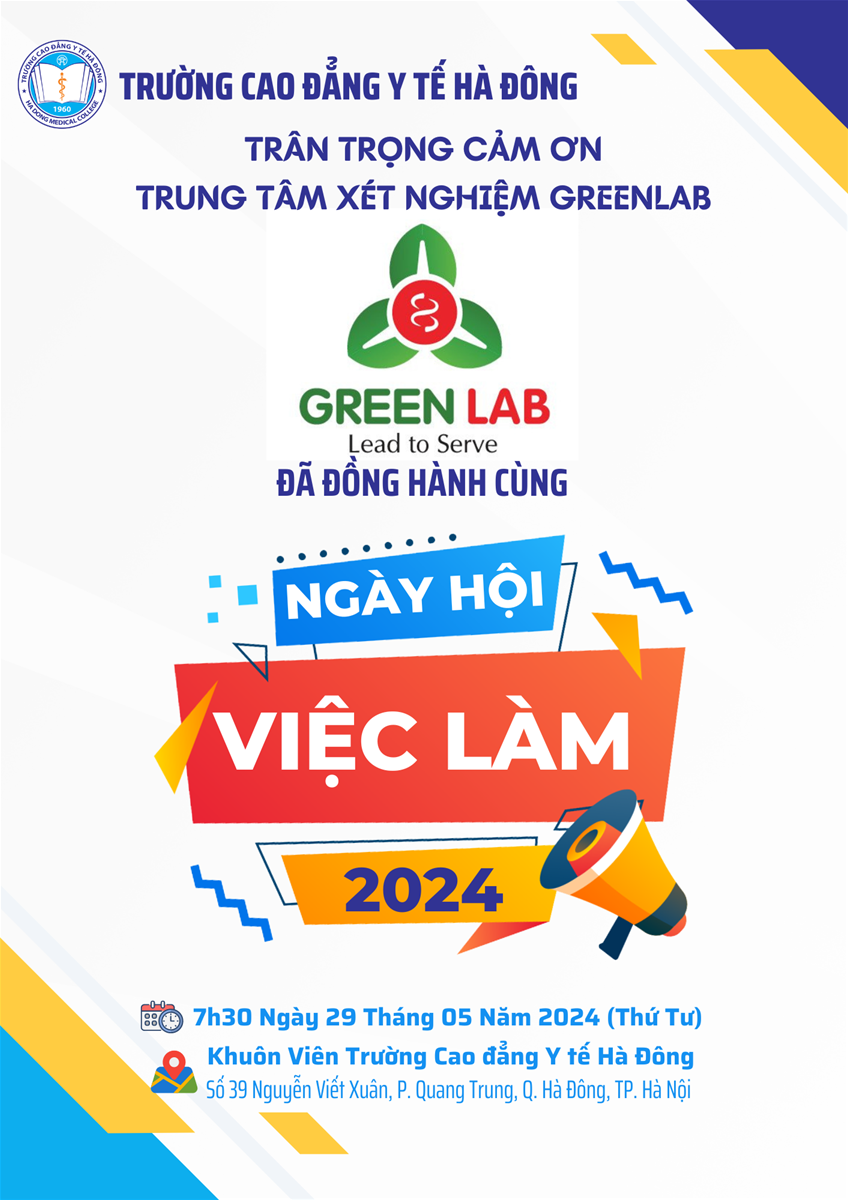 Giới thiệu doanh nghiệp tham gia Ngày Hội Việc Làm 2024 - TRUNG TÂM XÉT NGHIỆM GREENLAB