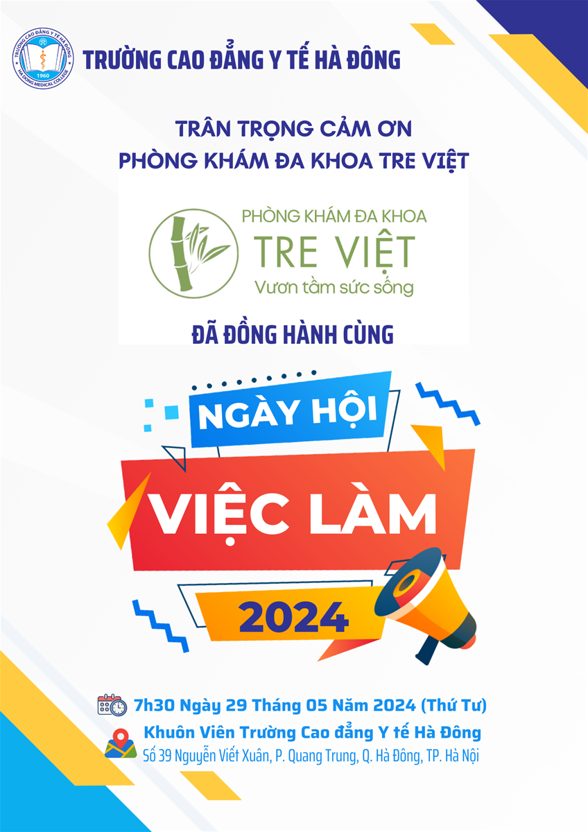 GIỚI THIỆU DOANH NGHIỆP THAM GIA NGÀY HỘI VIỆC LÀM 2024 - PHÒNG KHÁM ĐA KHOA TRE VIỆT