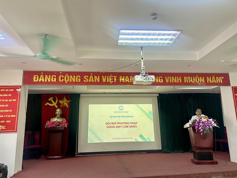 Trường Cao đẳng Y tế Hà Đông tổ chức Hội nghị tập huấn "Đổi mới phương pháp giảng dạy Lâm sàng"